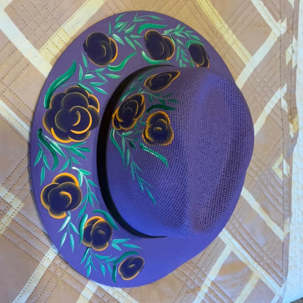 Purple new hat